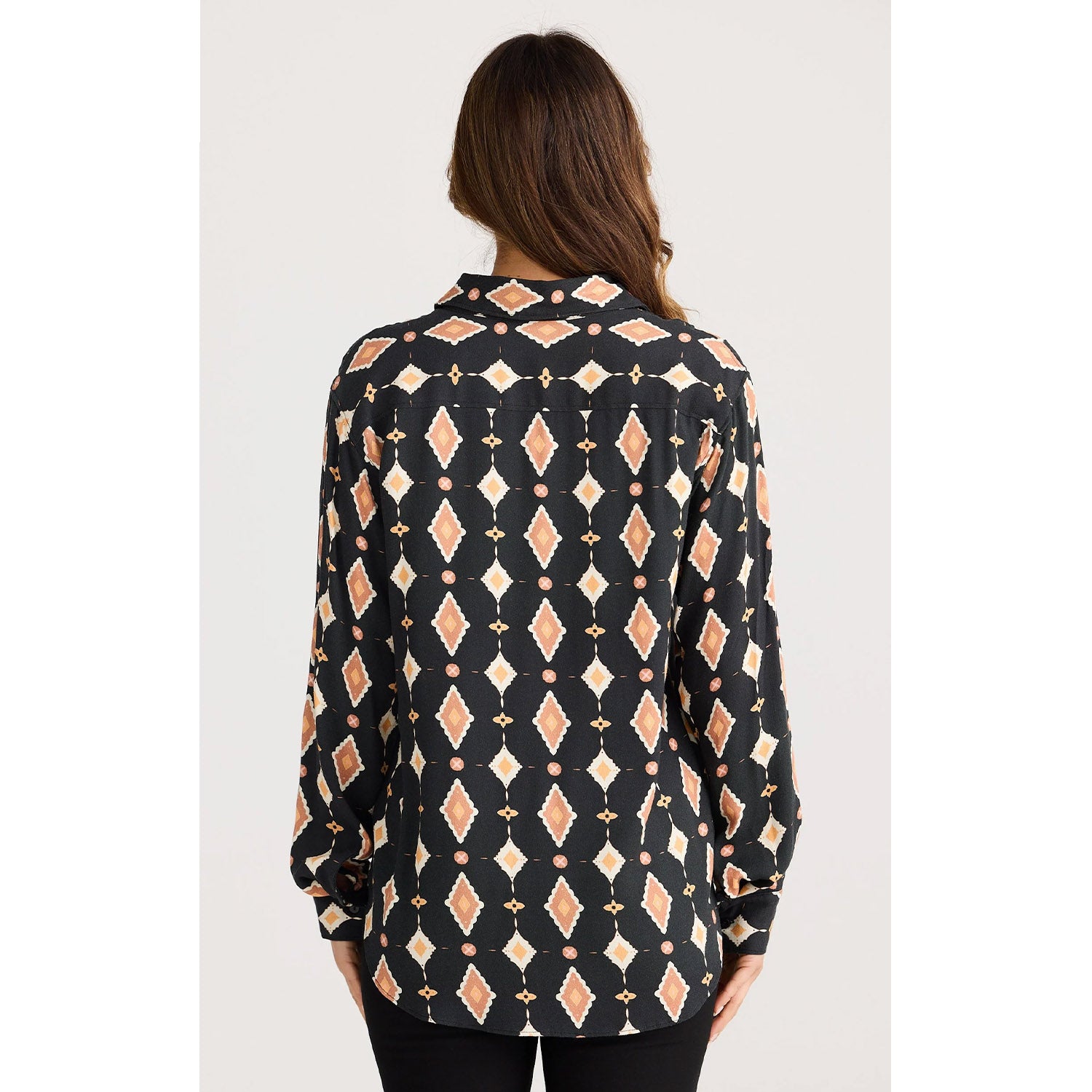 Top Hunter Shirt - Casablanca Tile