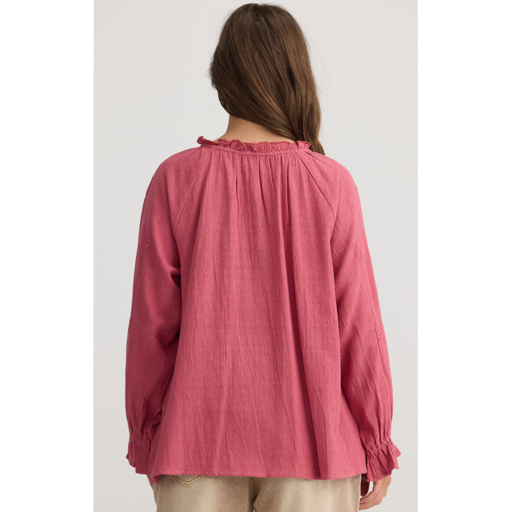 Top Gemini Blouse - Rose Pink