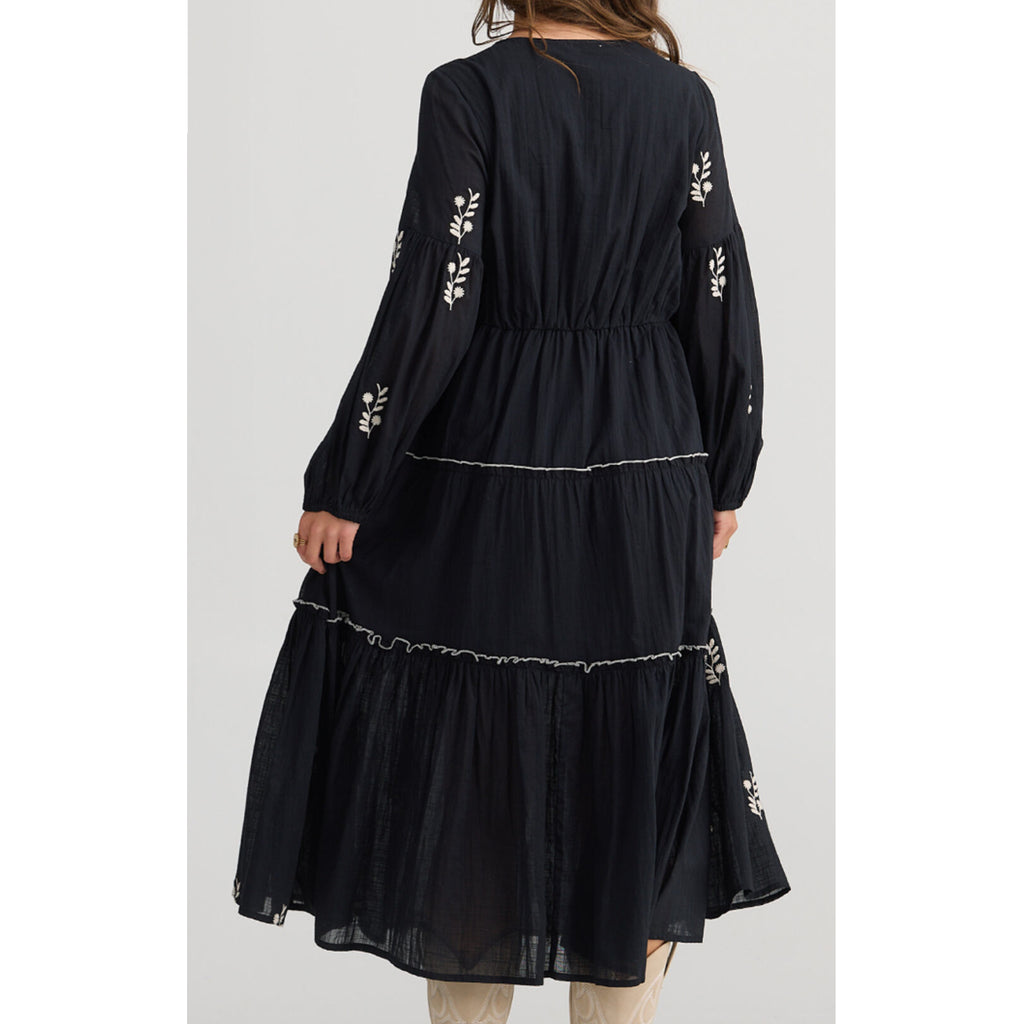 Dress Vadella - Black & Off White