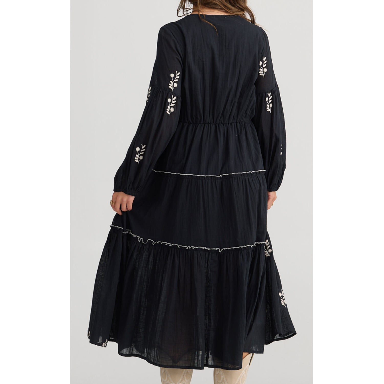 Dress Vadella - Black & Off White