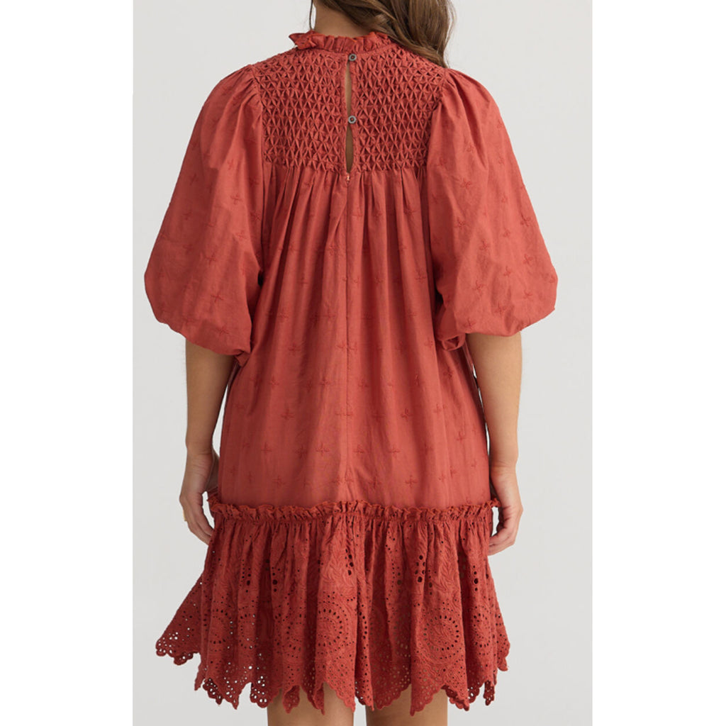 Dress Rimini - Rust