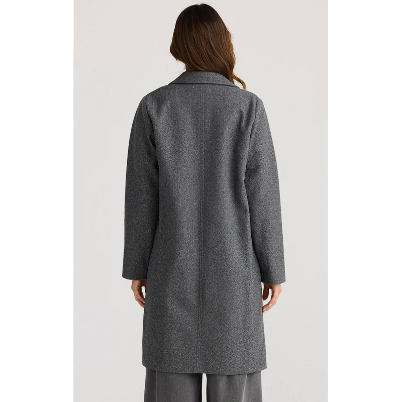 Coat Bella - Charcoal Marle