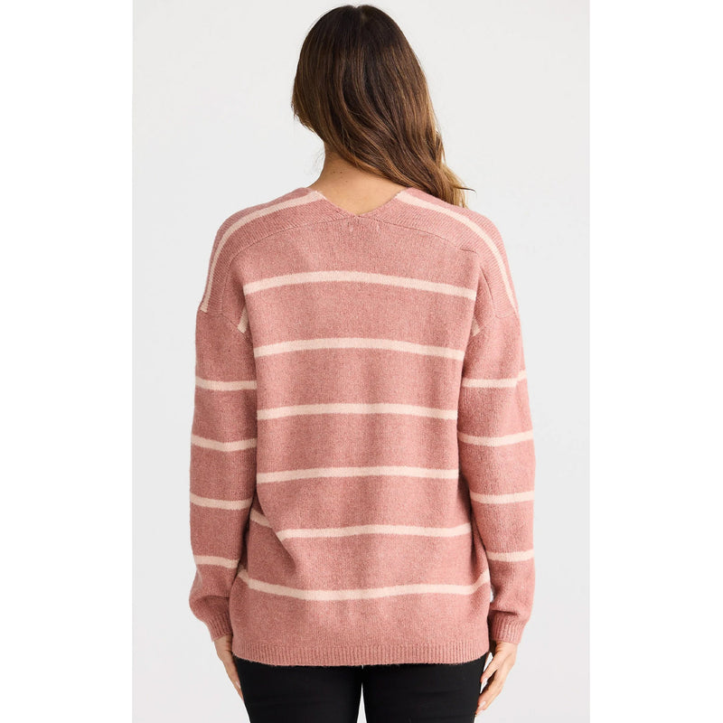 Knit Hallie - Rose & Pink