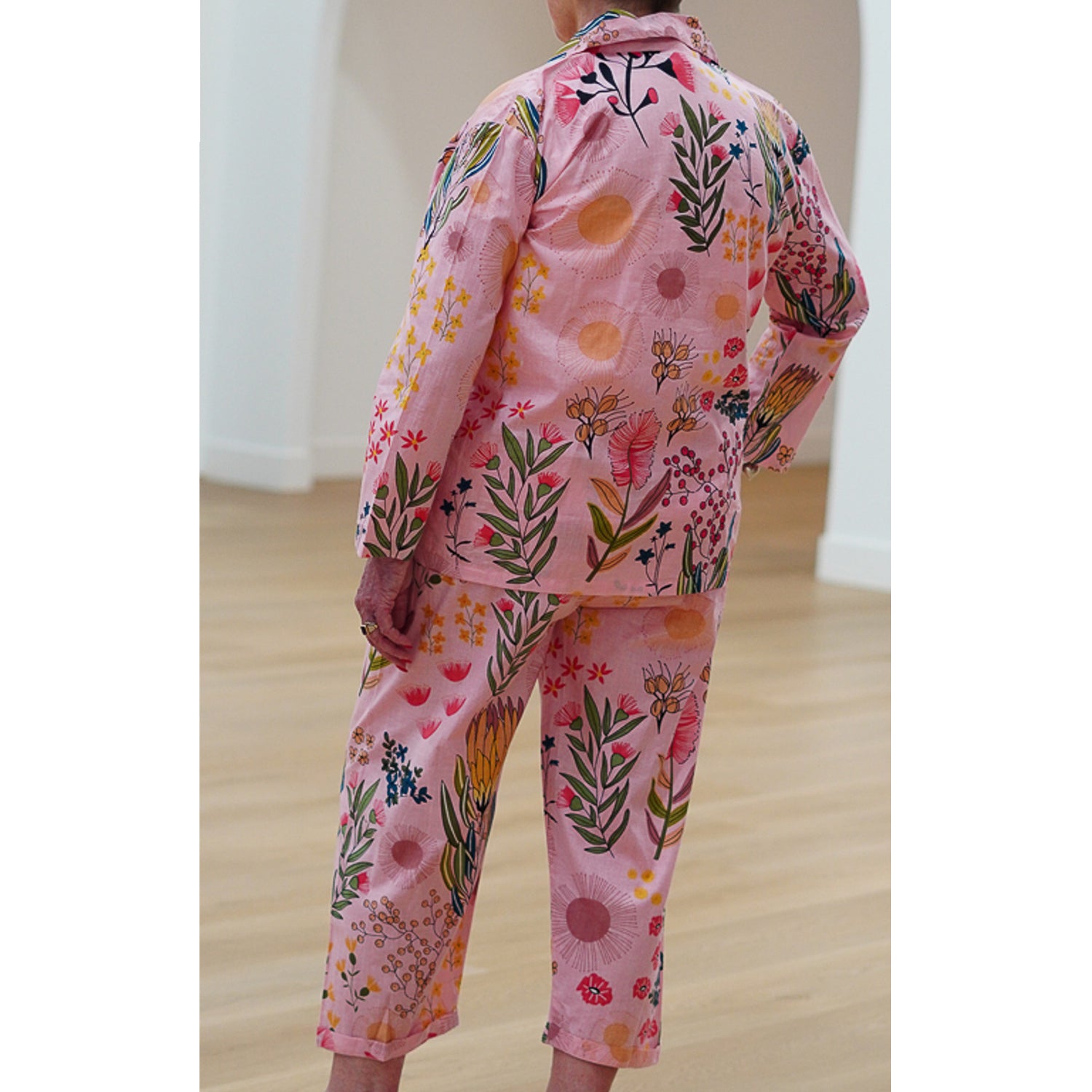 PJ Set Long Protea - Soft Pink