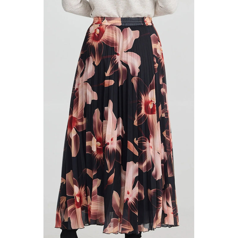 Skirt Alias Pleated - Night Orchid