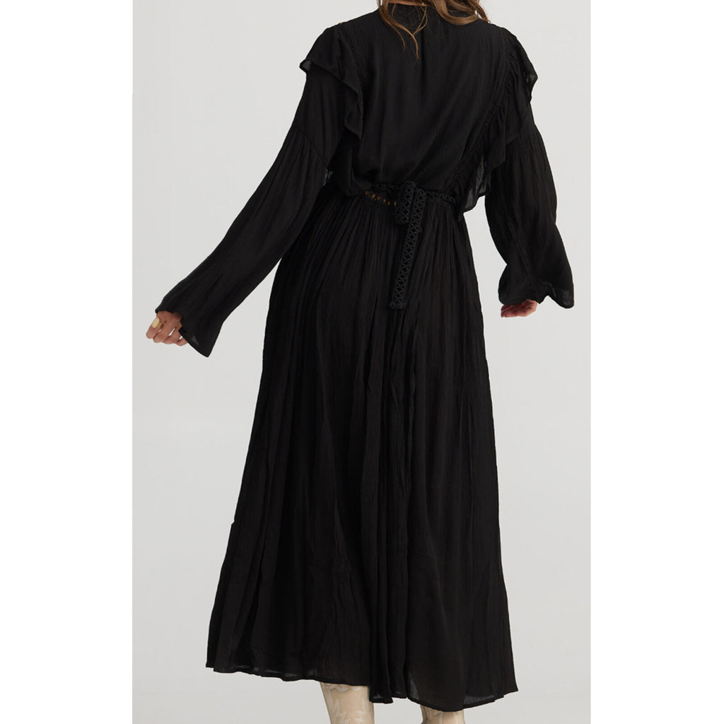 Dress Florence - Black & Natural