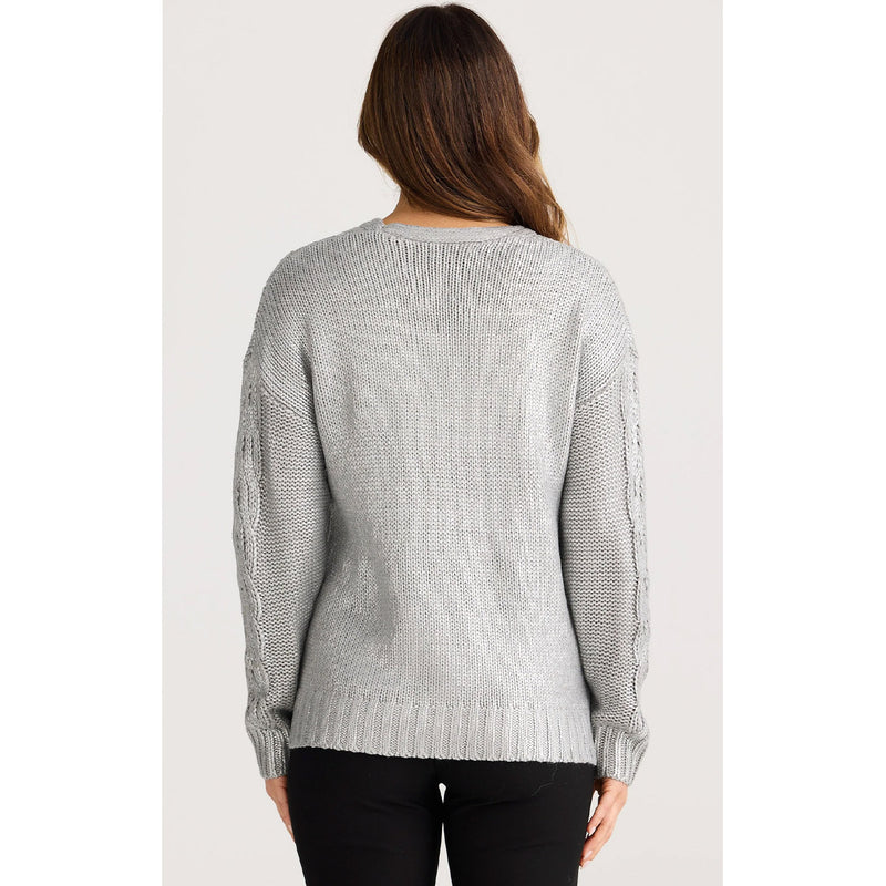 Knit Satellite - Silver Metallic