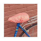 Bike Seat Cover - Gingham
