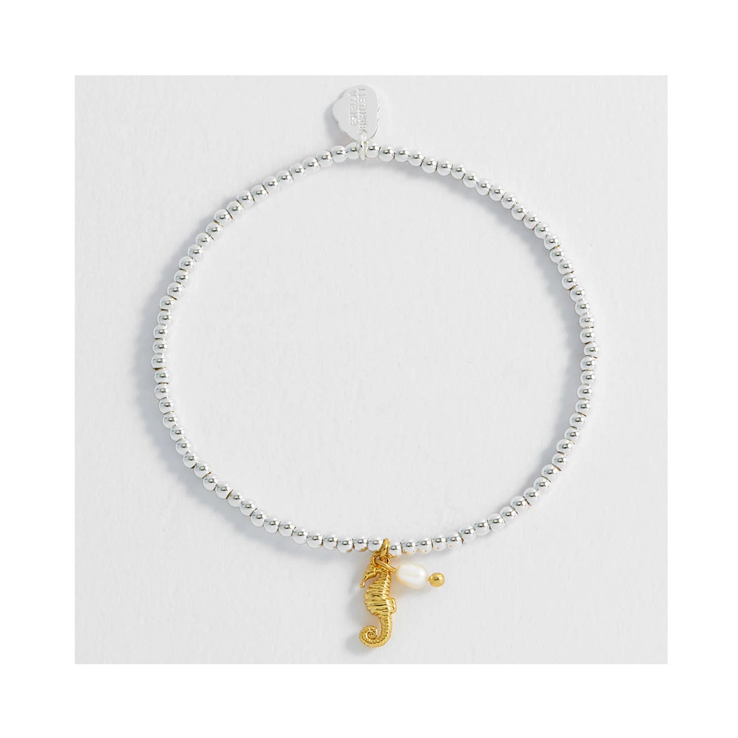Bracelet Seahorse And Pearl Sienna