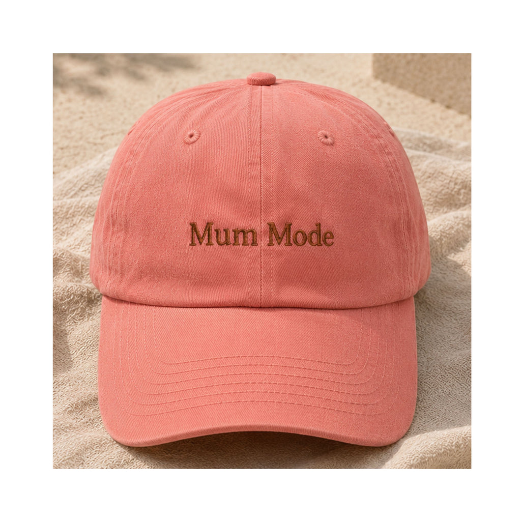 Cap - Mum Mode - Dk Plum Pink