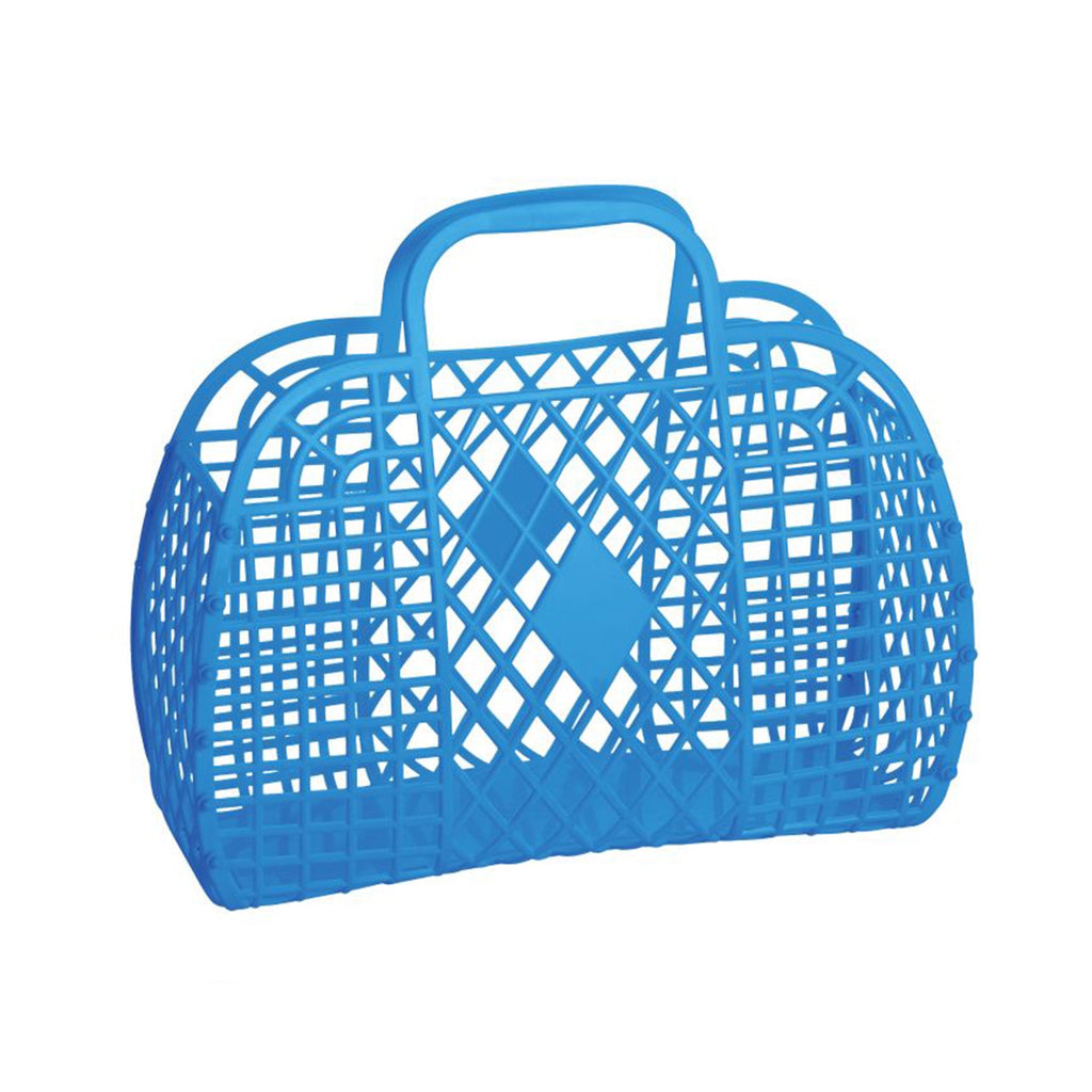 Basket Retro Large - Royal Blue