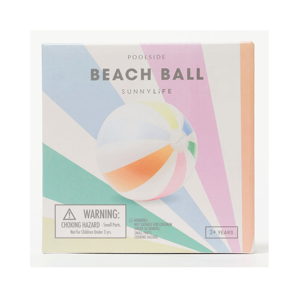 Inflatable Beach Ball - Pastel Gelato