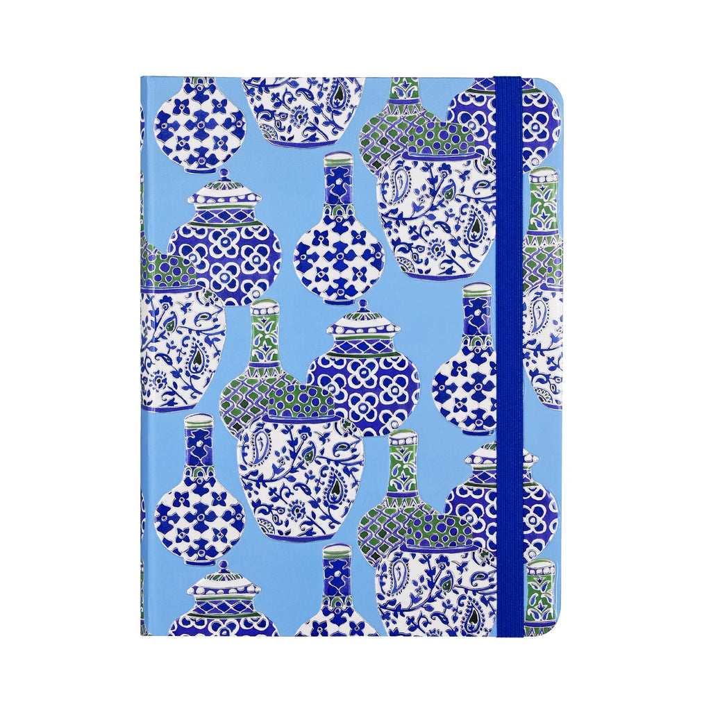 Journal Hard Cover Medium - Porcelain Vase
