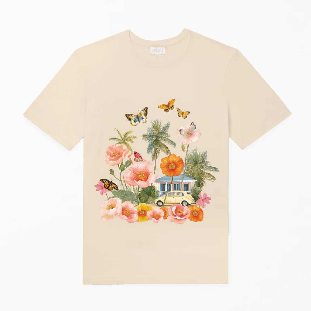 TShirt Cream - Beach House
