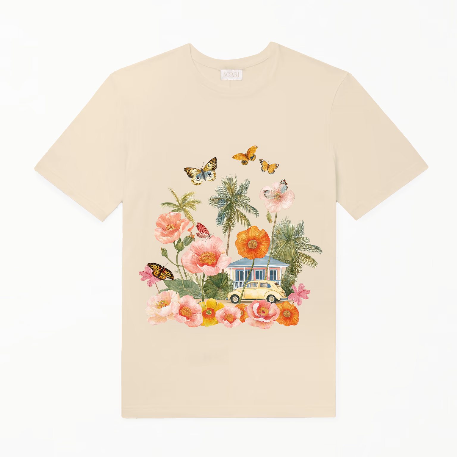 TShirt Cream - Beach House