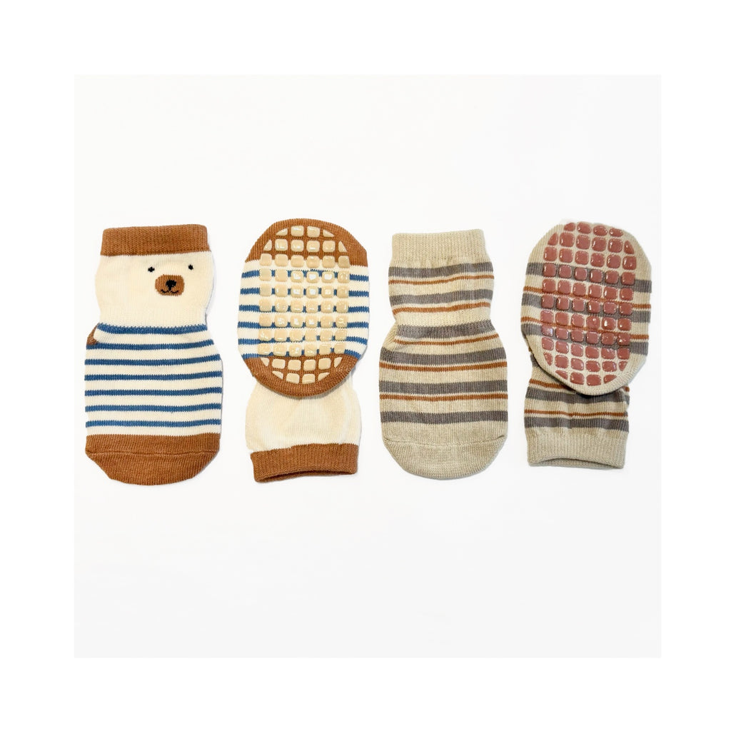 Baby Socks - Pack 2 Little Bear