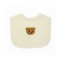 Bib Teddy - Ivory