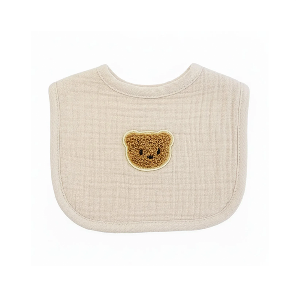 Bib Teddy - Mocha