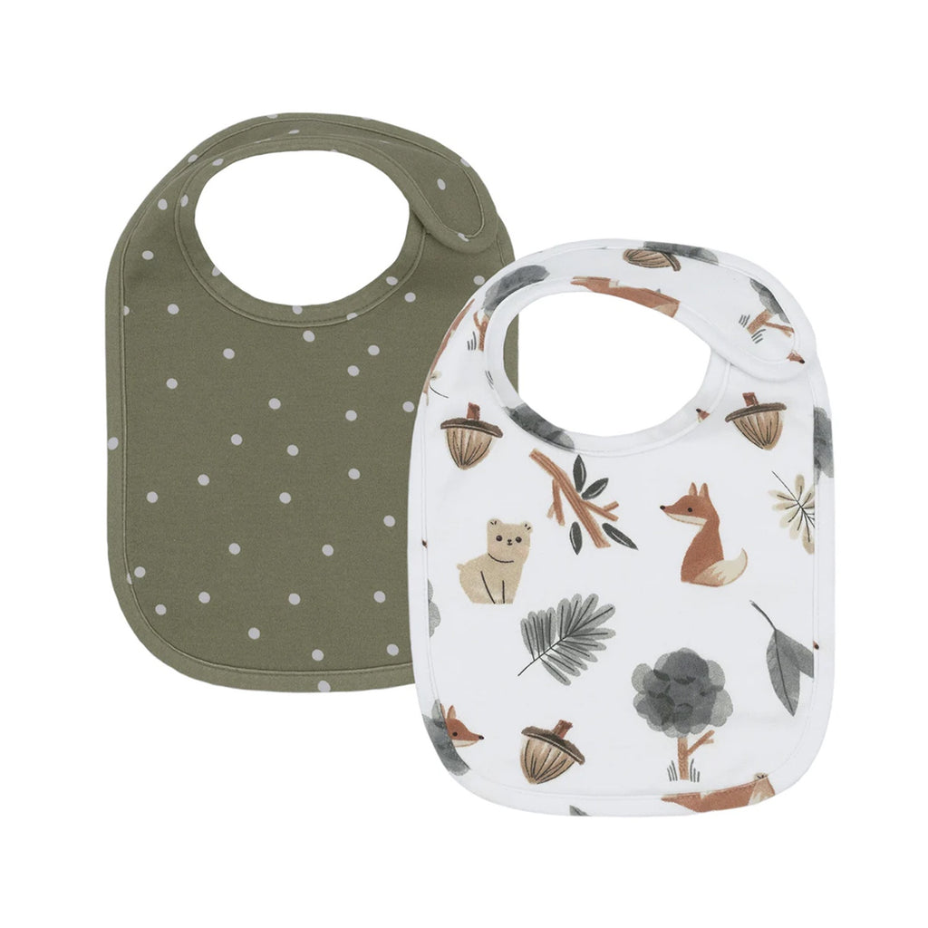 Baby Bibs 2 Pack - Forest Retreat