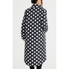 Jacket Whistler Long Puffer - Black & White Spot