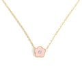 Kids Necklace Gold Plated - Bloom