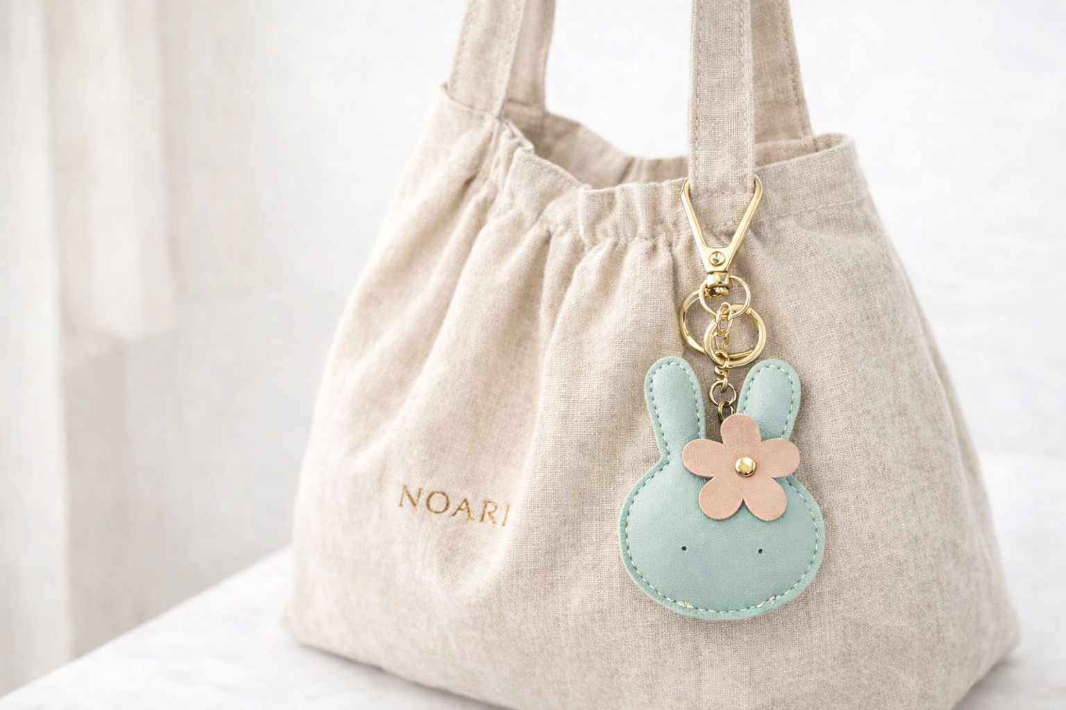 Keychain Bunny Blue