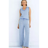 Pant Knit Sumatra - Blue Stripe