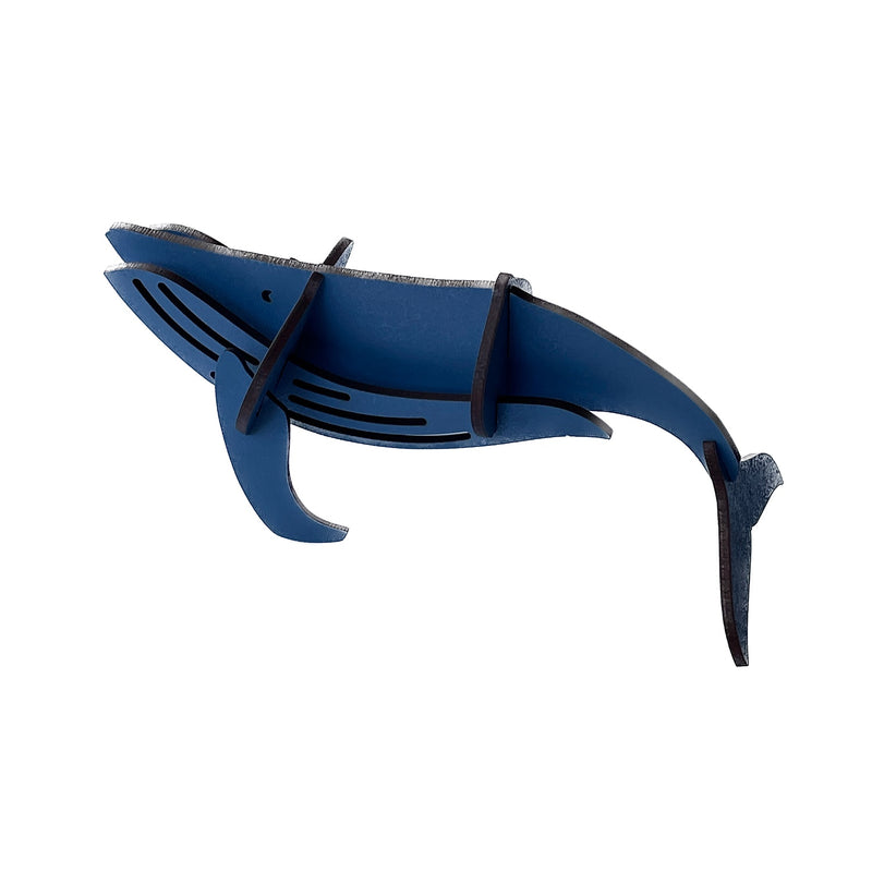 3D Wooden Kit - Blue Whale