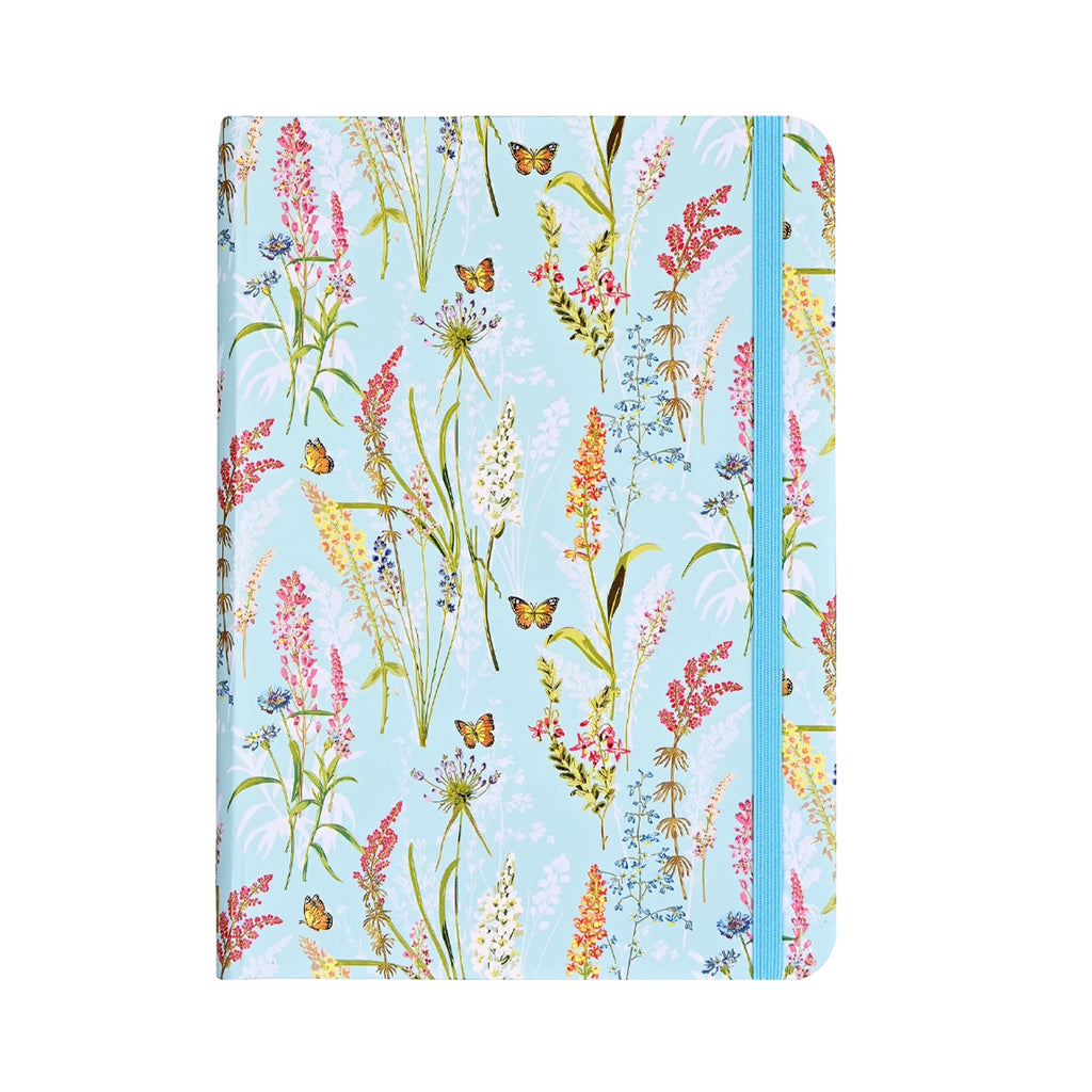 Journal Hard Cover Small - Blooms & Butterflies