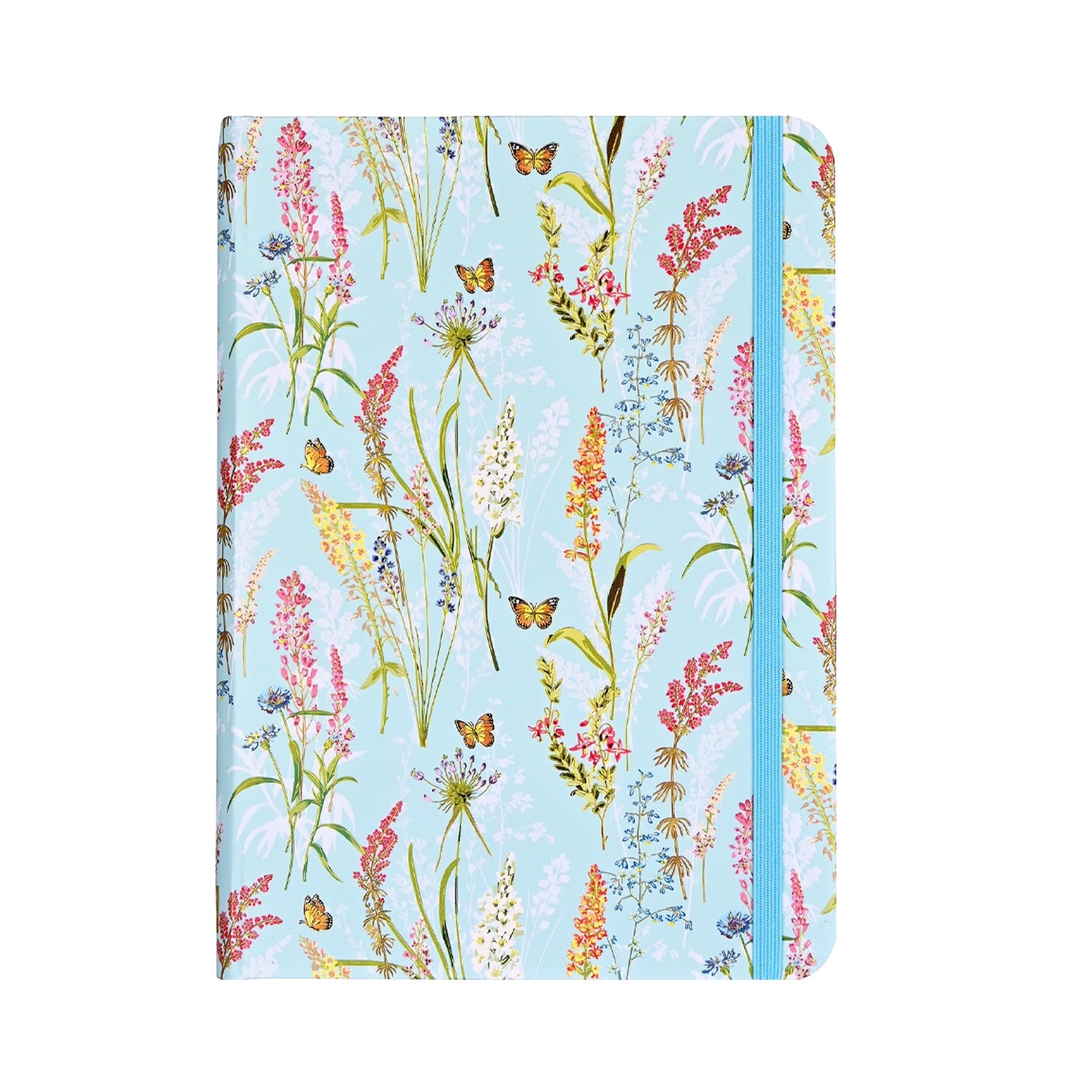 Journal Hard Cover Small - Blooms & Butterflies