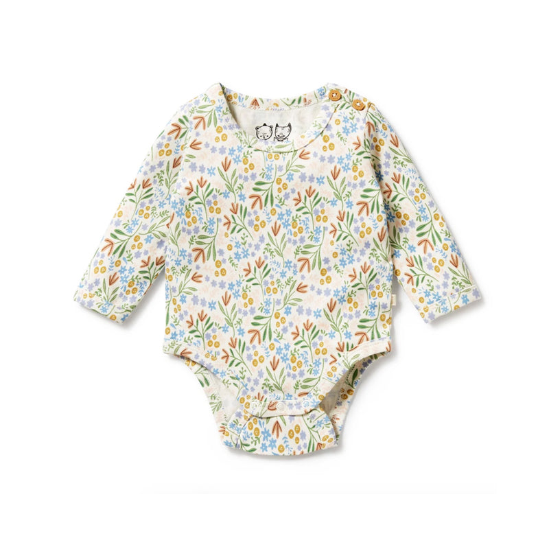 Bodysuit Organic Ruffle - Tinker Floral