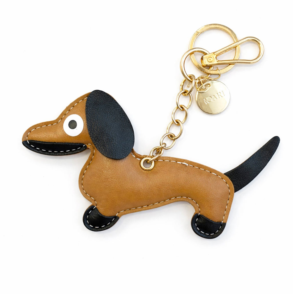 Keychain Dachshund Brown
