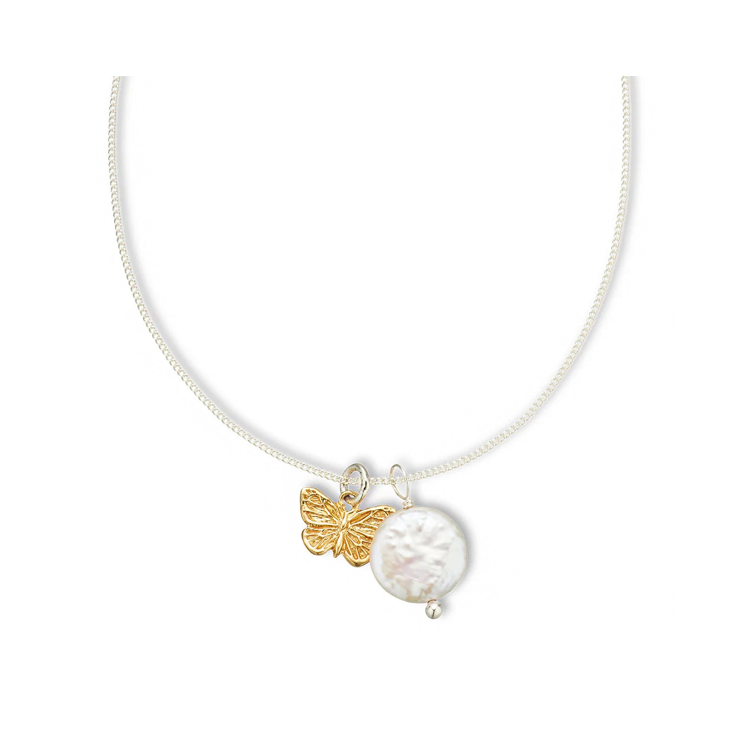 Necklace Goddess Amulet - Butterfly