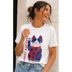 TShirt White - Lucky Cat Club