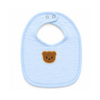 Bib Teddy - Blue