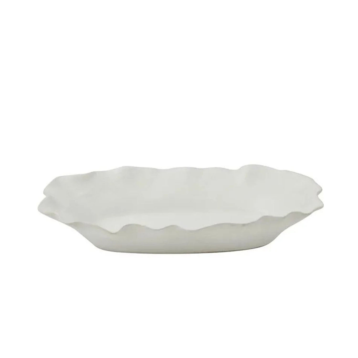 Bowl Shallow Verity 25x44x7.5cm Nat
