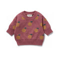 Clementine Organic Knitted Jacquard Jumper