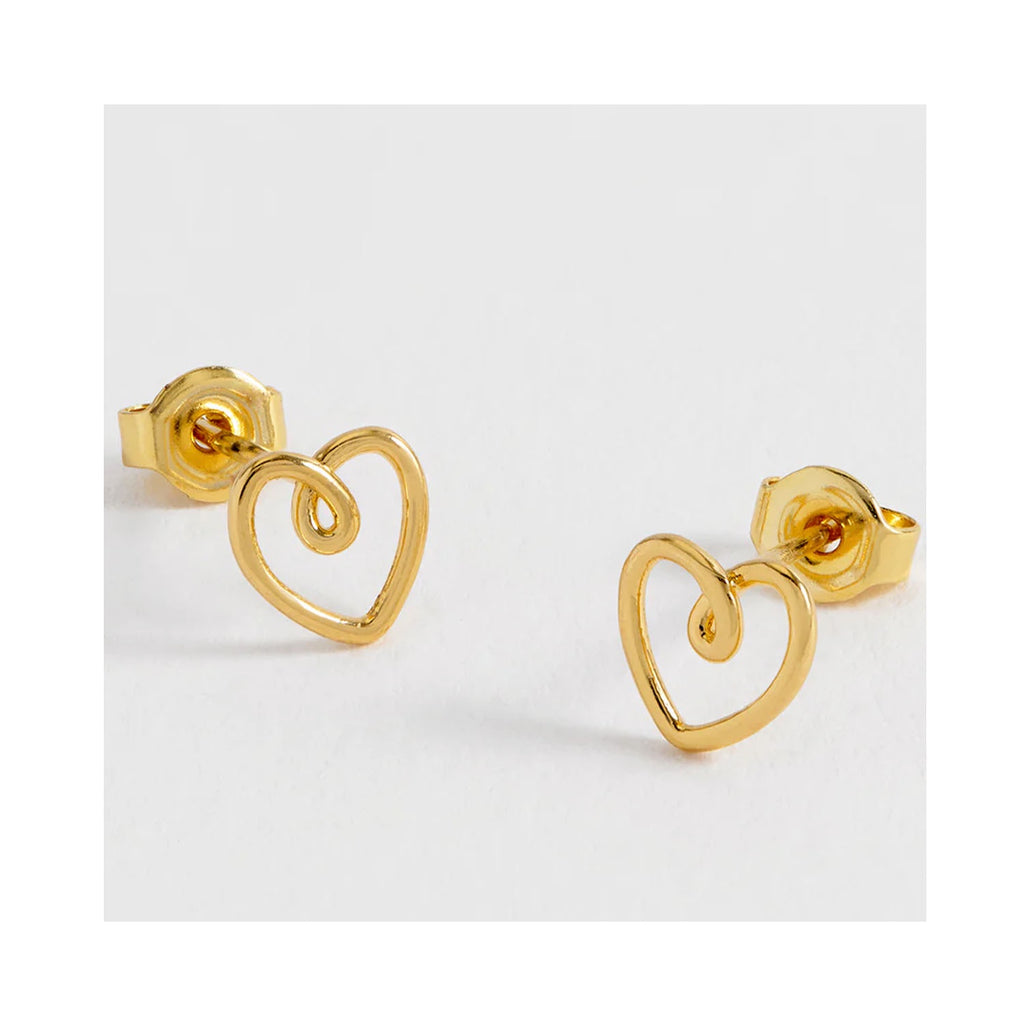 Earring Doodle Heart