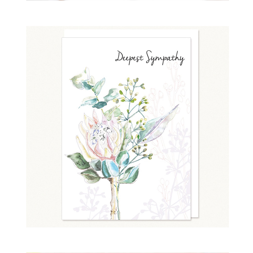 Card - Sympathy Native Flowers