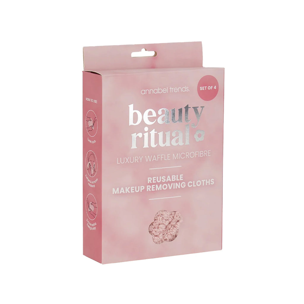 Makeup Removing Cloths Beauty Ritual - Dusty Pink