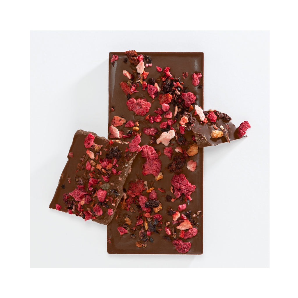 Milk Chocolate Bar 50g - Mixed Berry