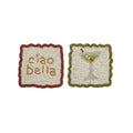 Coaster Ciao Martini Beaded 10cm