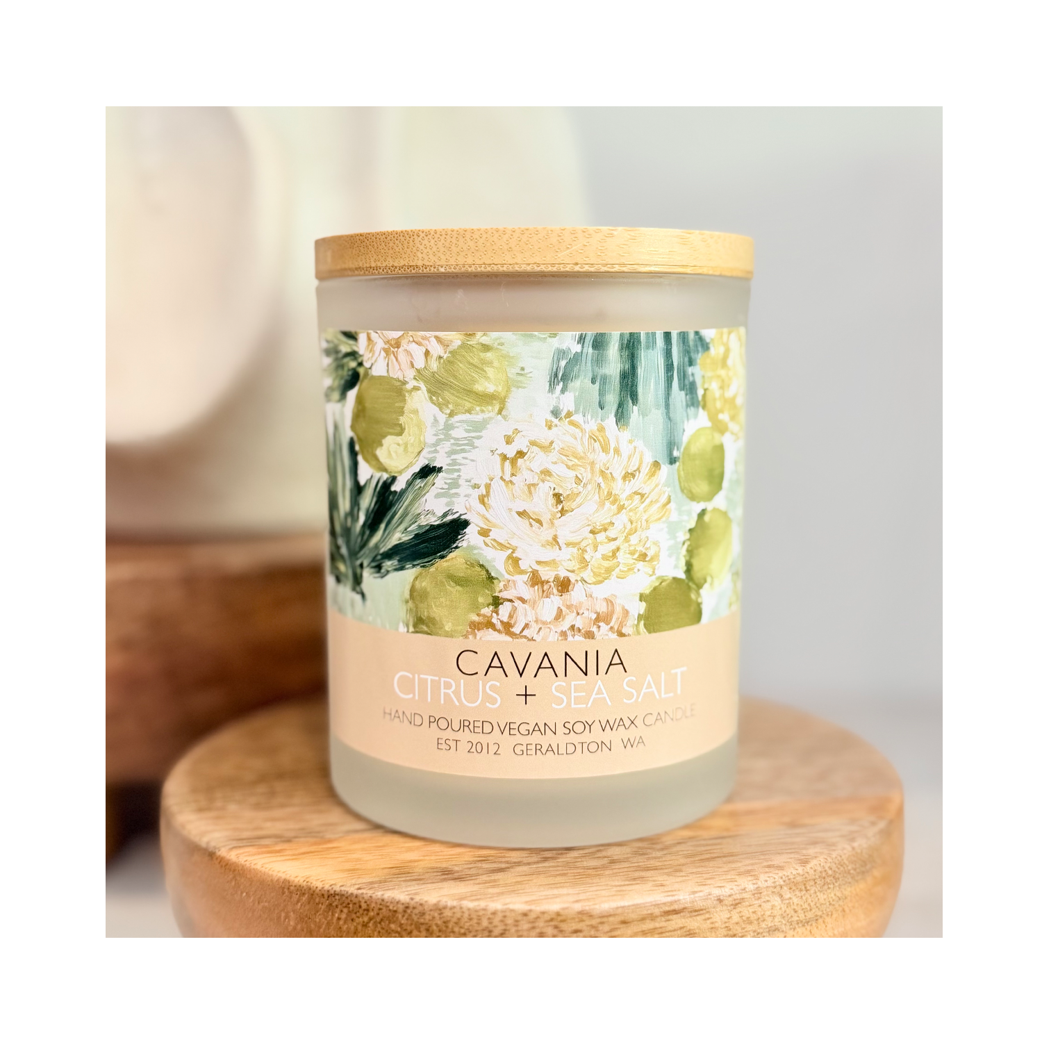 Candle - Art Series Citrus + Sea Salt