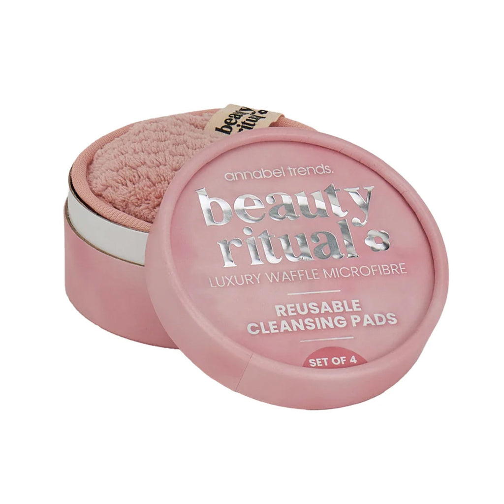 Cleansing Pads Luxury Waffle - Dusty Pink