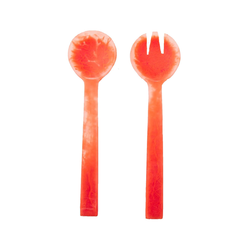 Cutlery Set 2 Resin - Orange