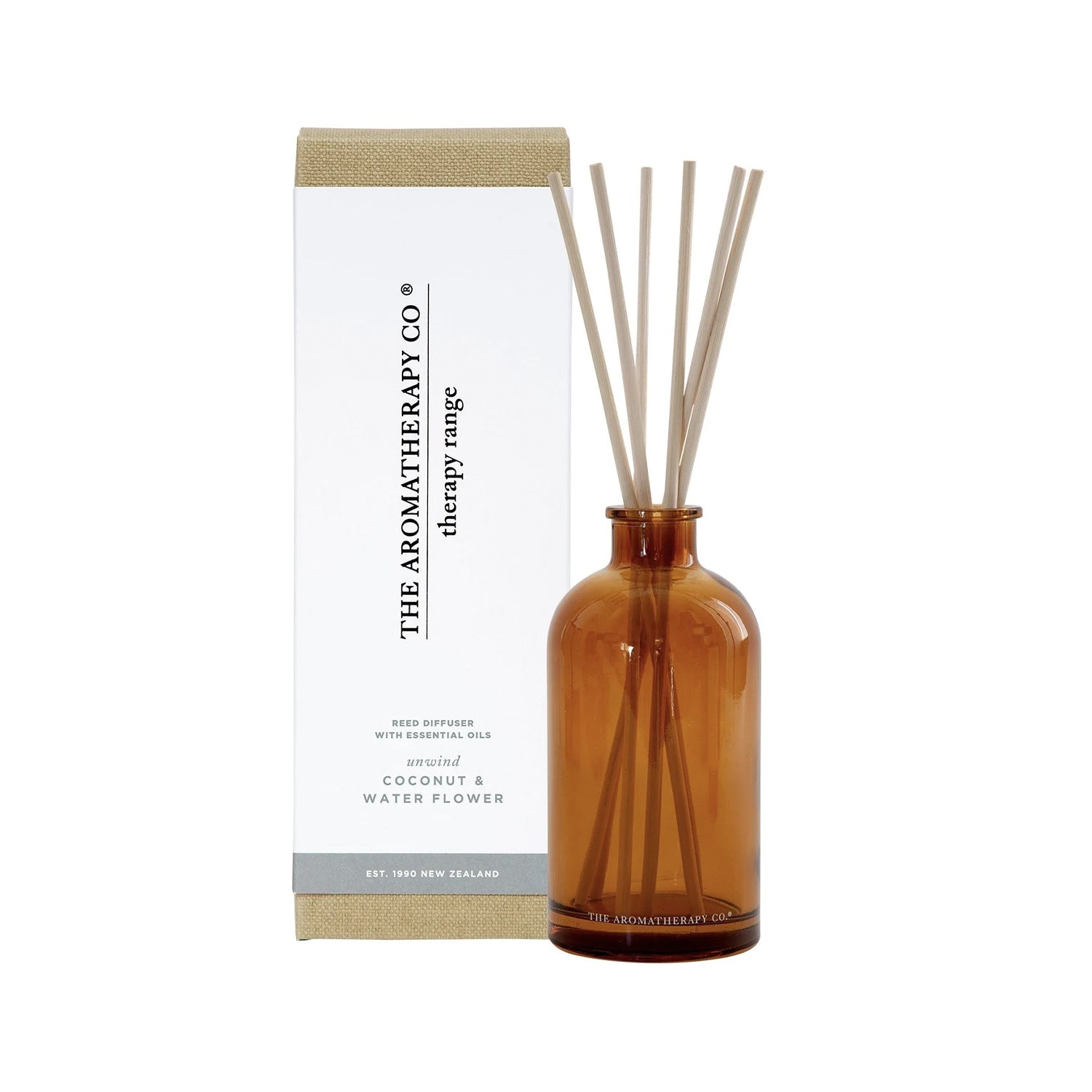 Diffuser Therapy Unwind 250ml - Coconut and Water Flower