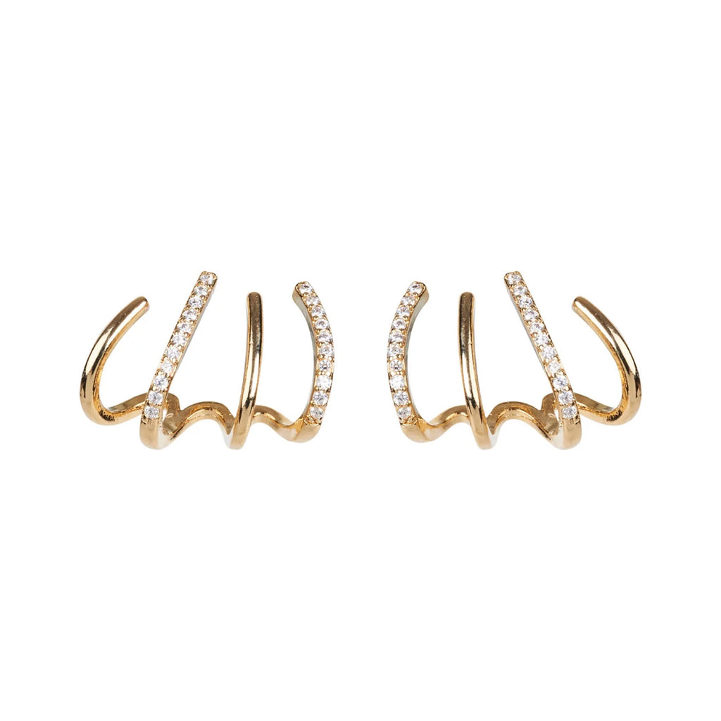 Earring Heritage - Gold Cuff