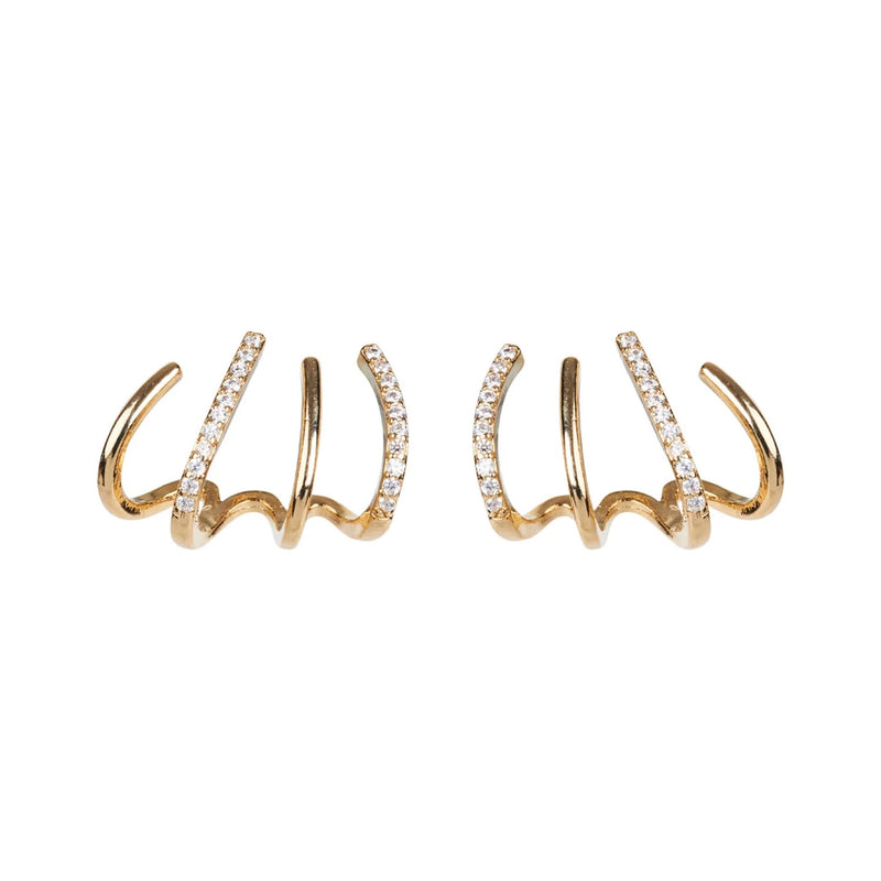 Earring Heritage - Gold Cuff