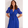 Dress Lily Hanky Hem - Sapphire