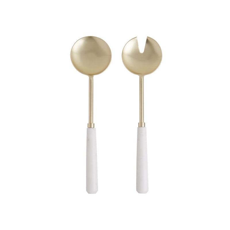 Salad Server Set 2 - Marble